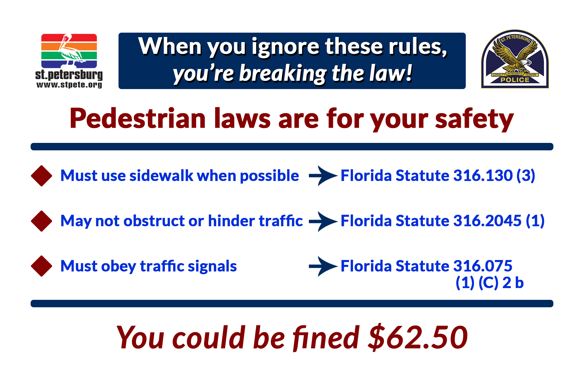 Pedestrian Traffic Enforcement