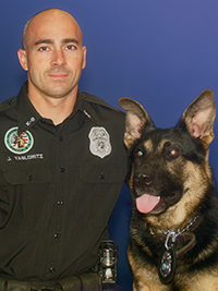 K-9/TAC Officer Jeffrey Yaslowitz